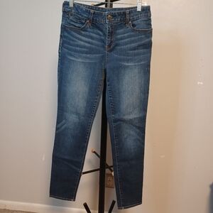 Chico's Skinny Dark Wash Jeans Size 4
